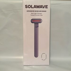 Solawave brand new never opened red light Therapy wand